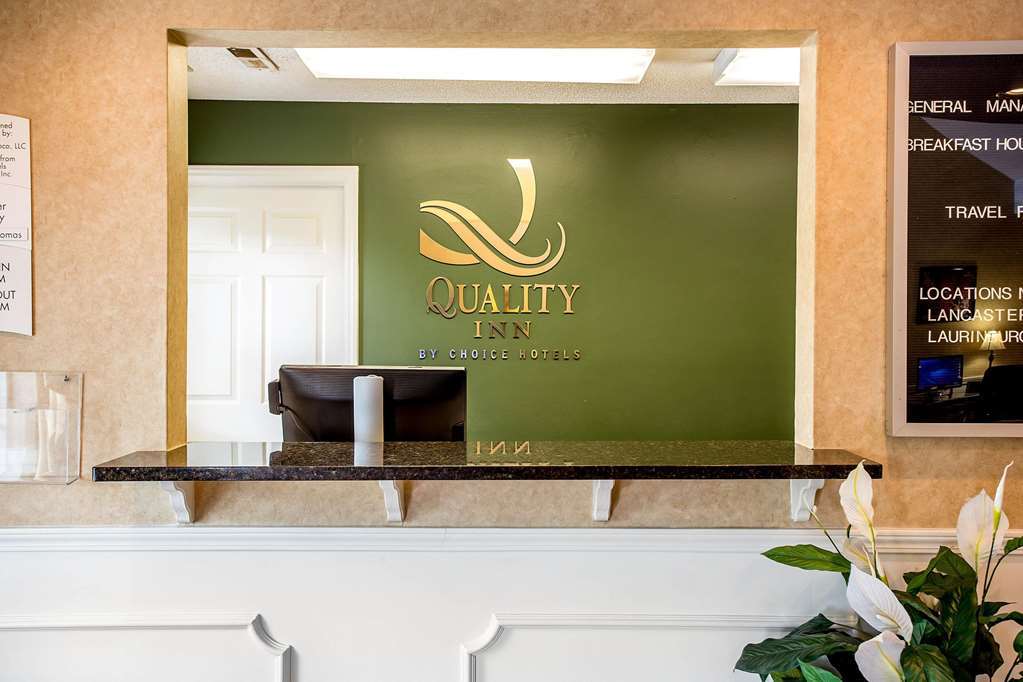 Quality Inn Cheraw Interior foto